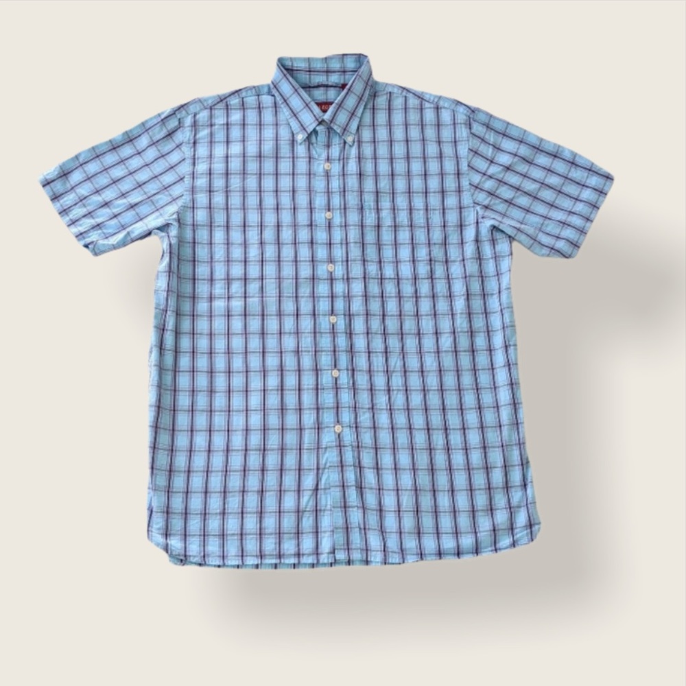 LIKE NEW Izod Blue Dress Shirt